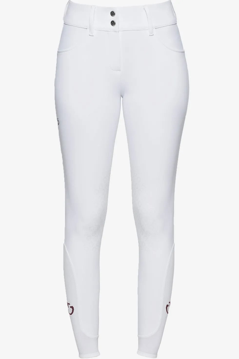 American Ridbyxor Knä Grip Vit
