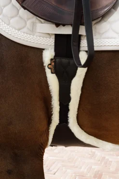Anatomisk Stud Magplatta Fårskinn Brun
