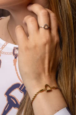 Armband Stigbygel Guld