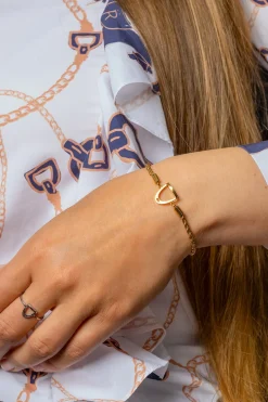 Armband Stigbygel Guld