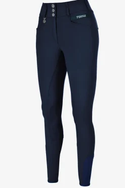 Candela Corkshell FFL 1758 Högmidja Ridbyxor Navy