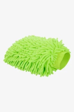 Chenille Putshandske Limegrön