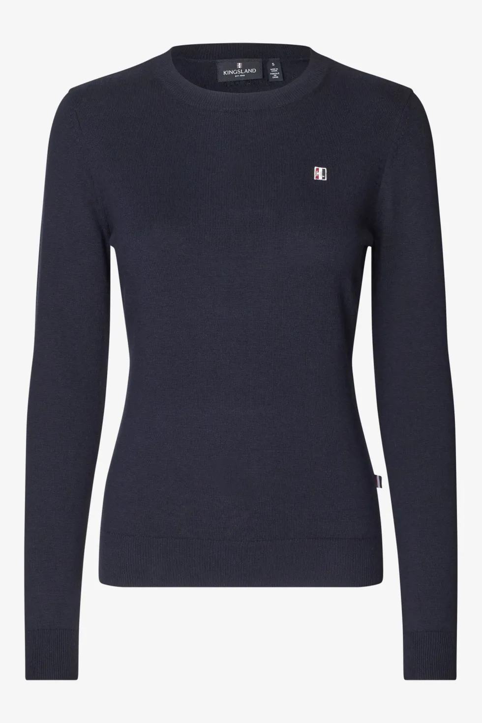 Classic Stickad Tröja Navy