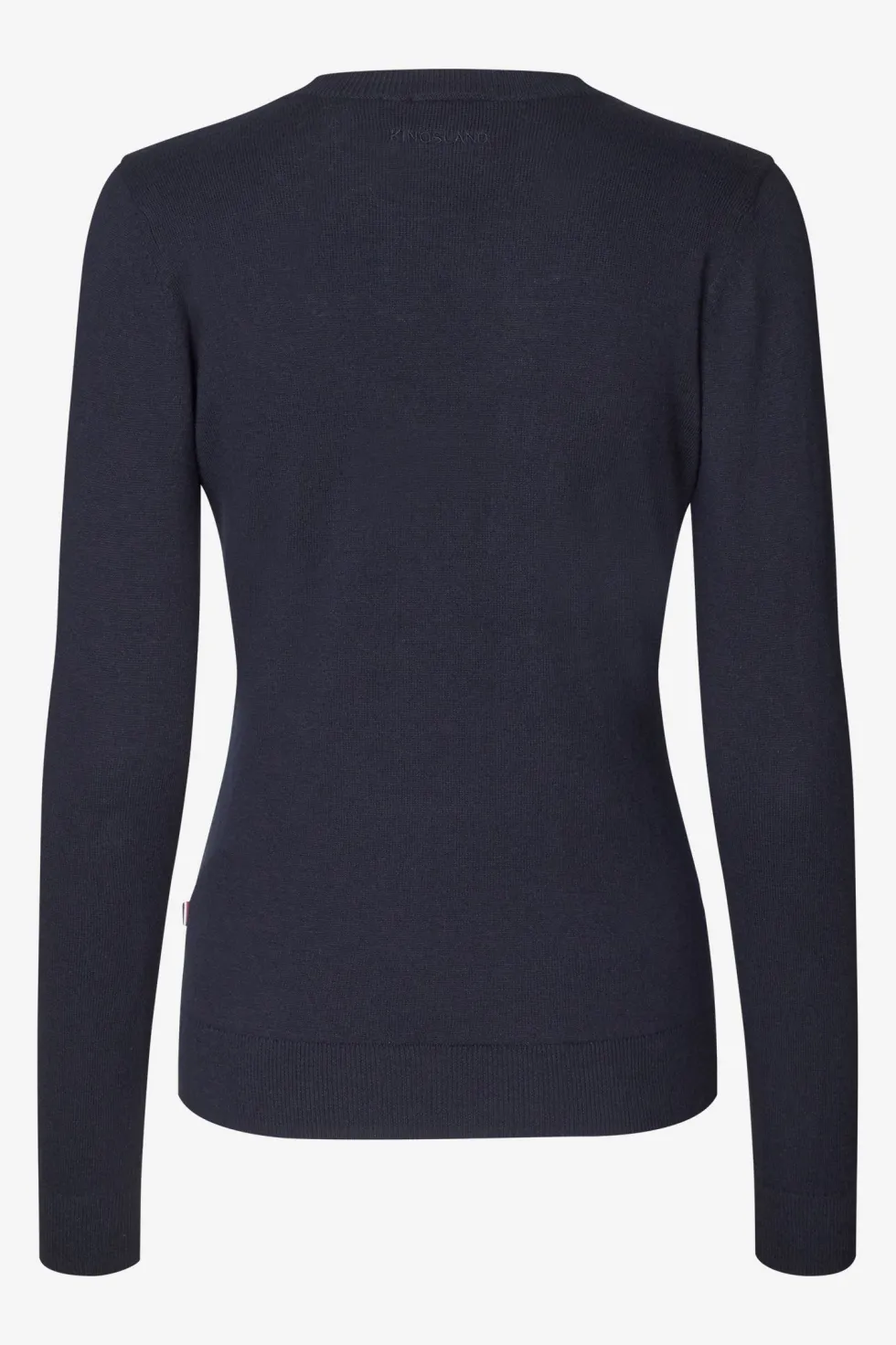 Classic Stickad Tröja Navy