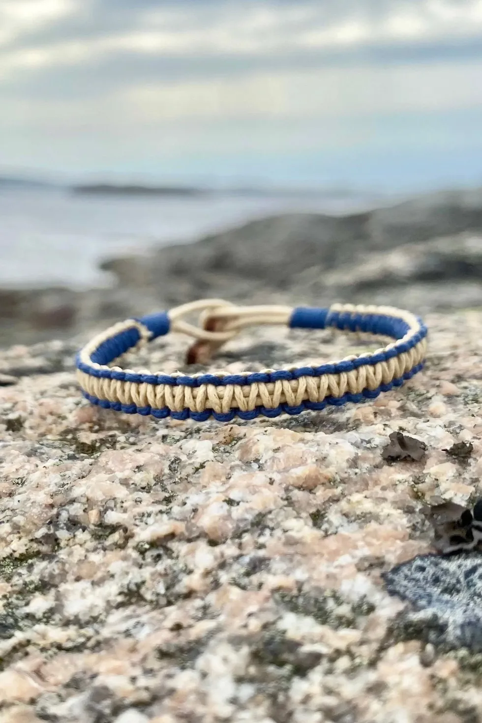 CleanSea Action Taker Armband 1kg Sandbeige/Havsblå