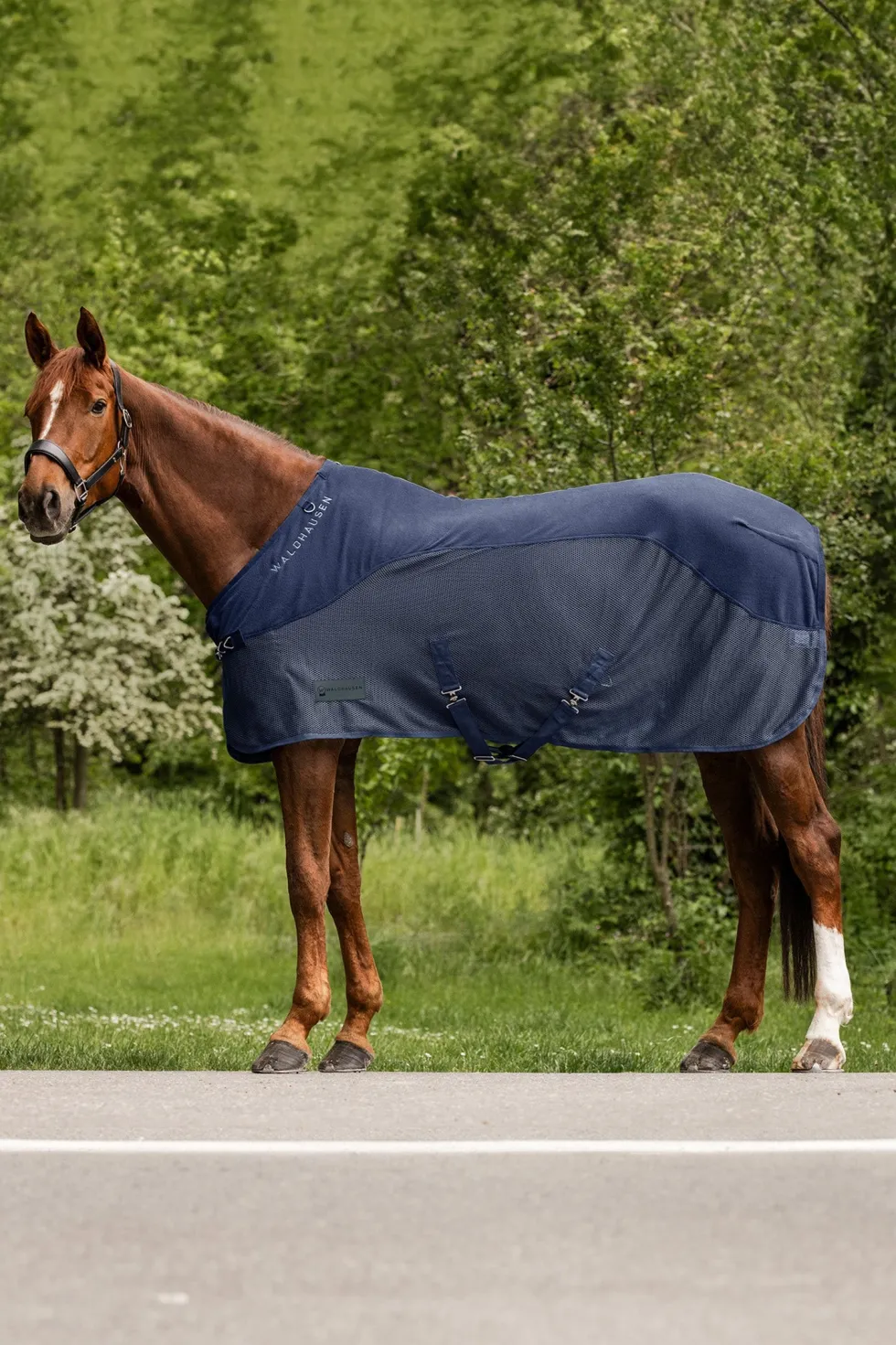COMFORT Fleece/Flugtäcke Navy