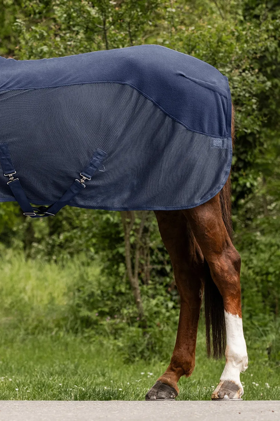 COMFORT Fleece/Flugtäcke Navy