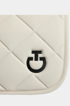 Diamond Quilt Jersey Hoppschabrak Beige