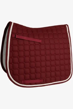 Dressyrschabrak Octagon Vinröd