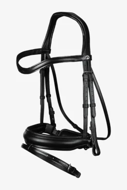 Dressyrträns Medium Pullback New English Svart
