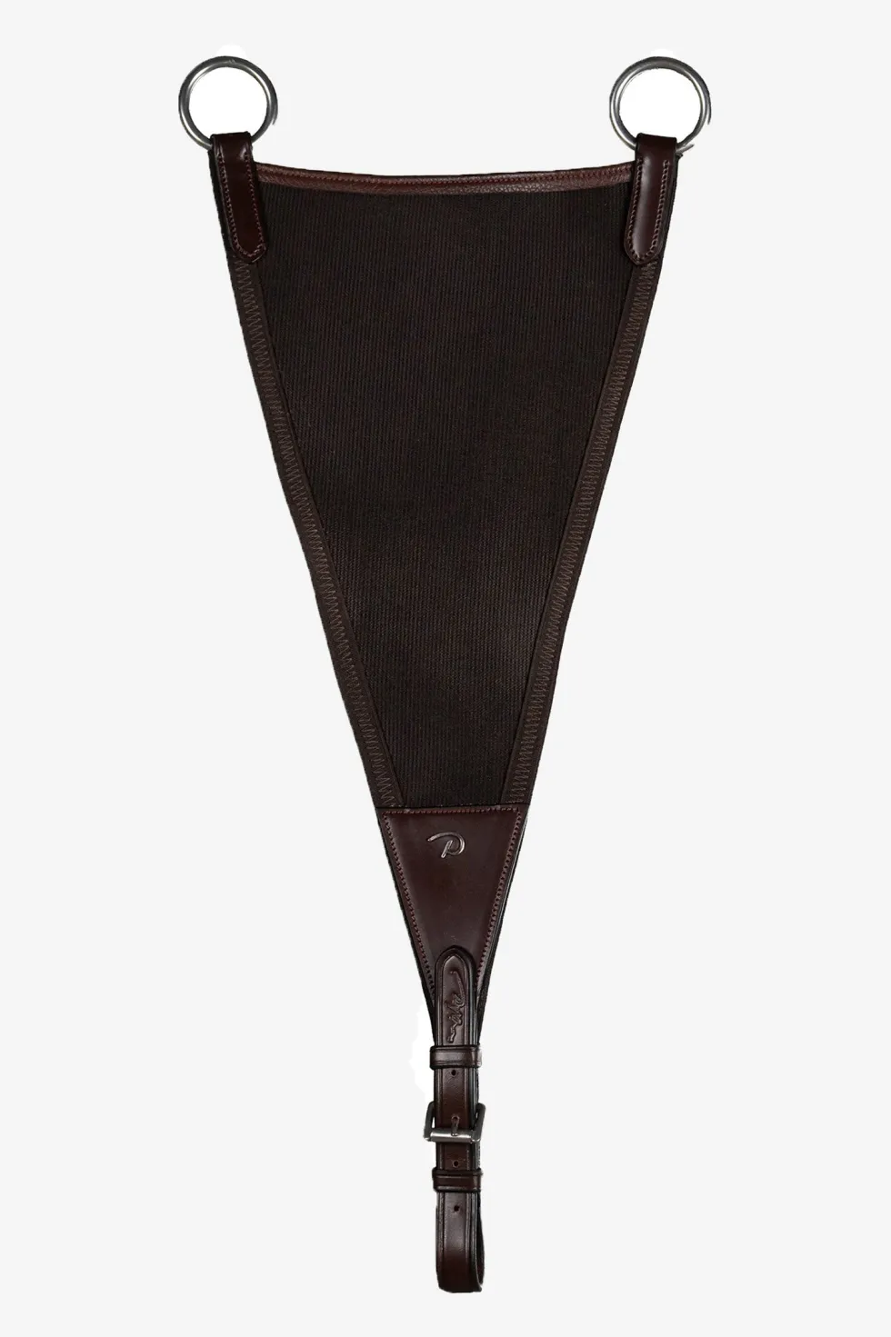 Elastisk Kort Martingal Bib New English Brun