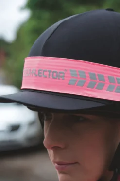 Equi-Flector Reflex Hjälmband Rosa