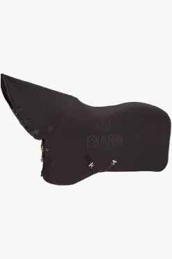Fleecetäcke med hals Heritage AW25 Black Truffle