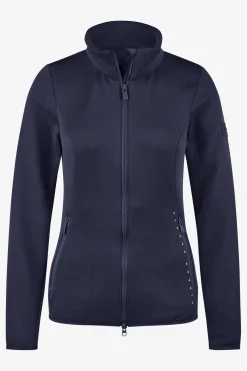 Fleecetröja Mesh Navy