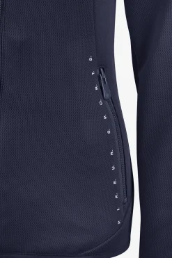 Fleecetröja Mesh Navy