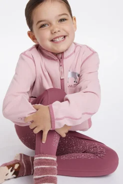 Fleecetröja Mini Mari Junior Rosa