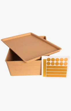 Foderlåda m Lock 3,5L Beige