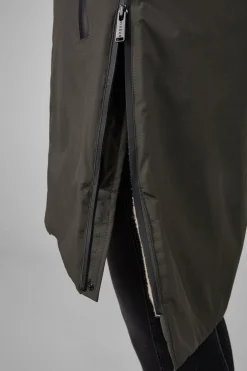 Fodrad Regnkappa Deep Khaki