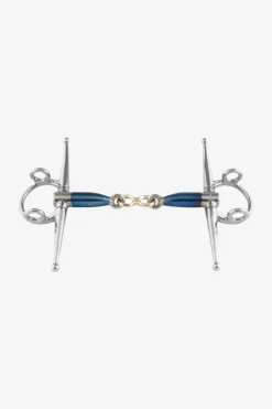 Full Cheek Gag Brass Rings 3-delat