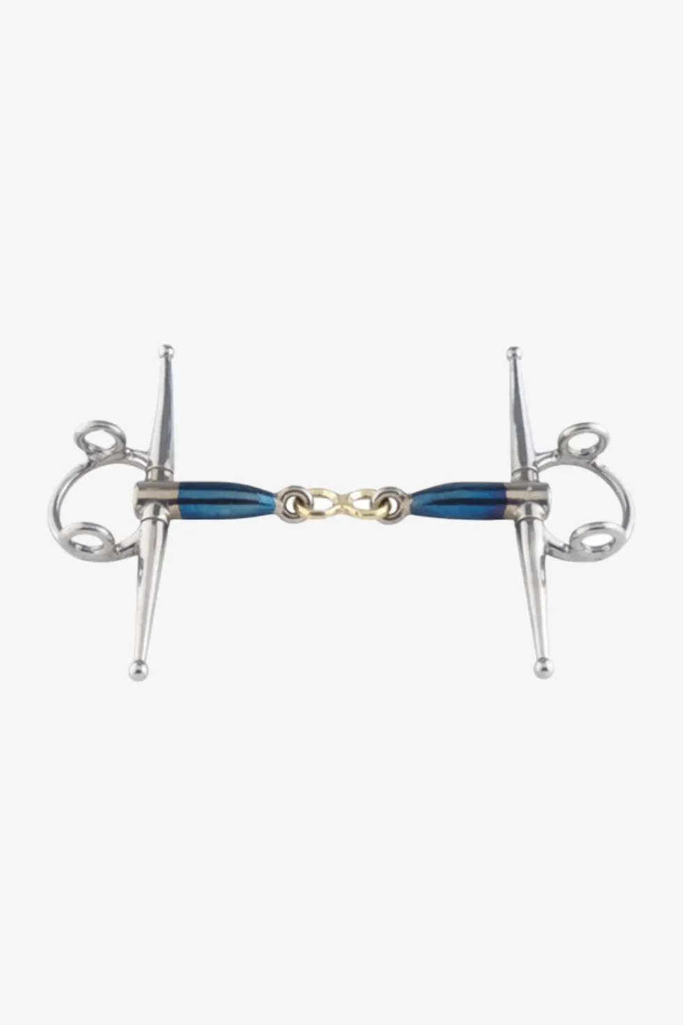 Full Cheek Gag Brass Rings 3-delat