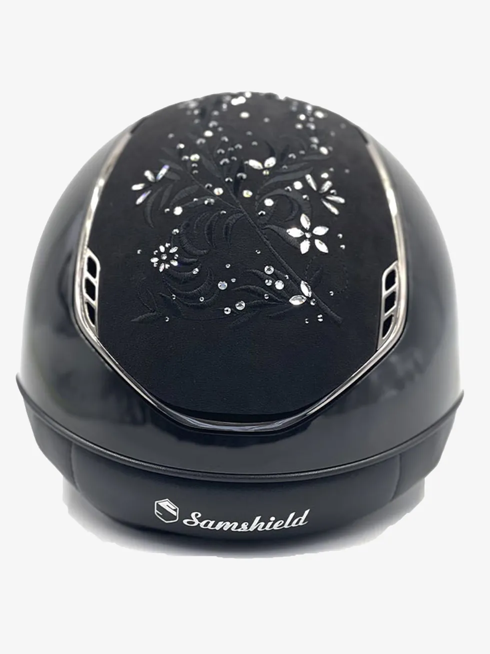 2.0 Glossy Miss Shield Flower Swarovski Jewel