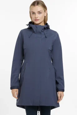 Grace Regnjacka Lång Dusk Blue