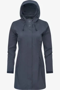 Grace Regnjacka Lång Dusk Blue