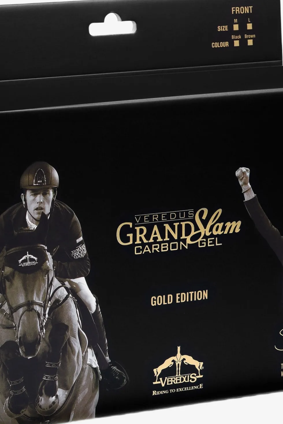 Grand Slam Carbon Gel Senskydd Svart