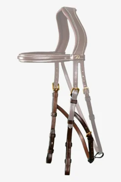 Hackamore Sidostycke Dyon Collection Brun