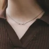 Halsband Kedja Bett Silver