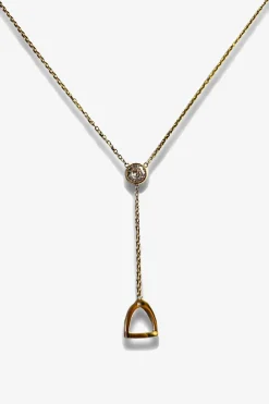 Halsband Stigbygel Guld