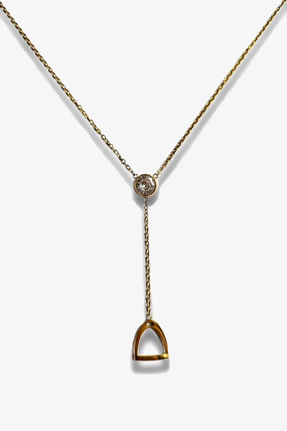Halsband Stigbygel Guld