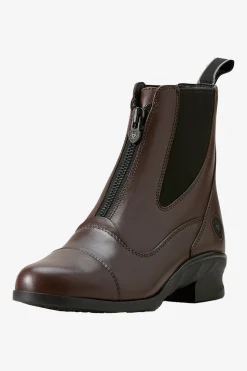 Heritage Zip Ridskor Brun