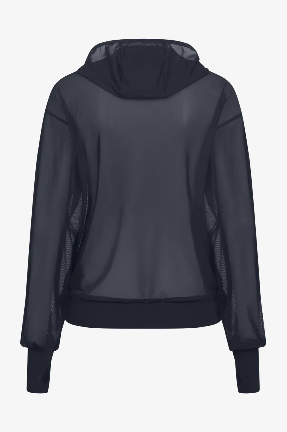 Hoodtröja Ruby Mesh Navy