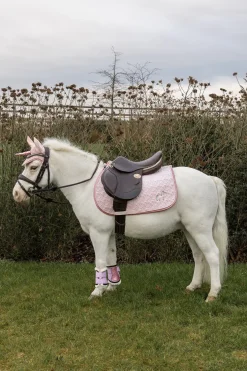 Huva Wellington Enhörning Glitter Ljusrosa