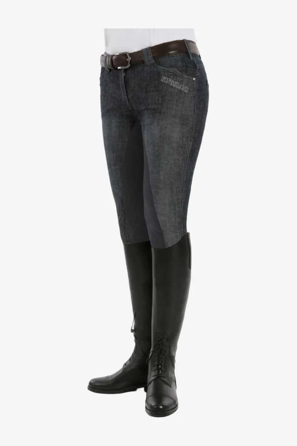 Kelly Slim Fit Denim Ridbyxor