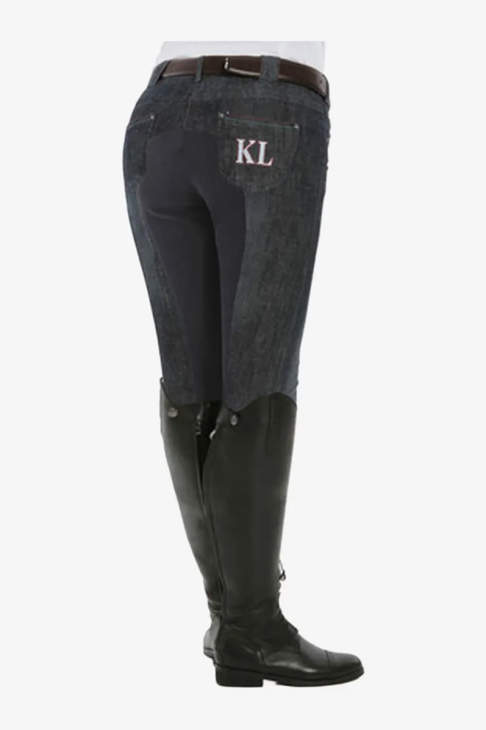 Kelly Slim Fit Denim Ridbyxor