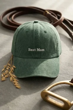 Keps Best Mom Grön