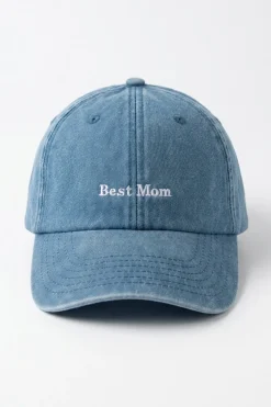 Keps Best Mom Ljusblå