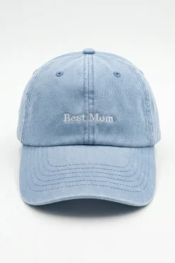 Keps Best Mom Ljusblå