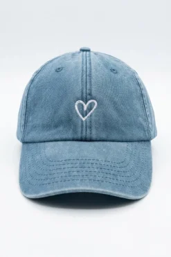 Keps Hjärta Denim