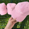 Keps Tvättad Bomull Ponnymamma Dusty Pink