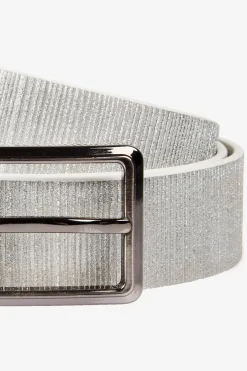 KLMarcello PU Skärp Silver