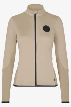 KLMiley Fleecetröja Beige Cobblestone