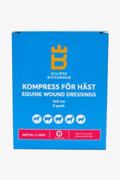 Kompress för häst 5X5cm 5-pack