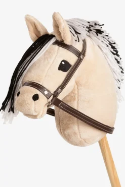 Käpphäst Greta Beige med Svart/Vit man
