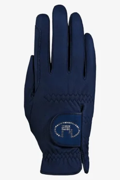 Lisboa Swarovski Ridhandskar Navy