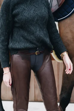 Långa Chaps Brun
