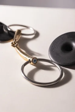 Lösa Ringar Tvådelat Bett Sötkoppar 14mm