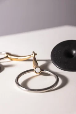 Lösa Ringar Tvådelat Bett Sötkoppar 14mm